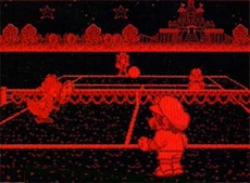 Mario Tennis in-game