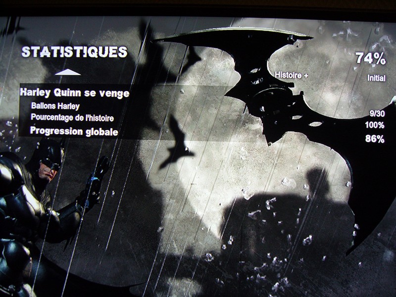 Batman Arkham City : Armored Edition jeu terminé