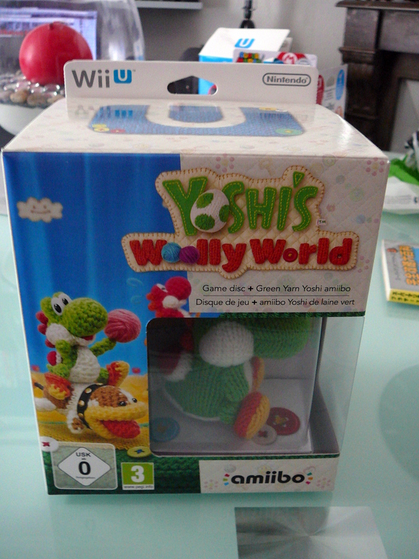 Yoshi's Woolly World Edition Amiibo Yoshi Laine Vert