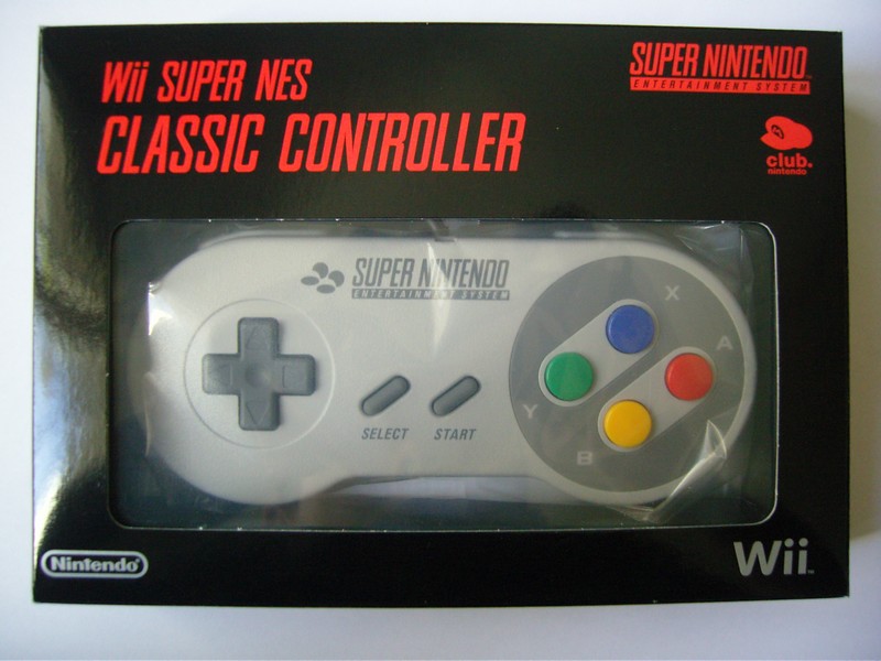 Wii Super NES Classic Controller