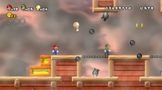New Super Mario Bros Wii in-game