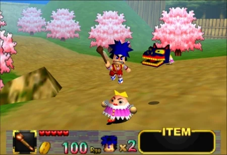 Mystical Ninja Starring Goemon gameplay